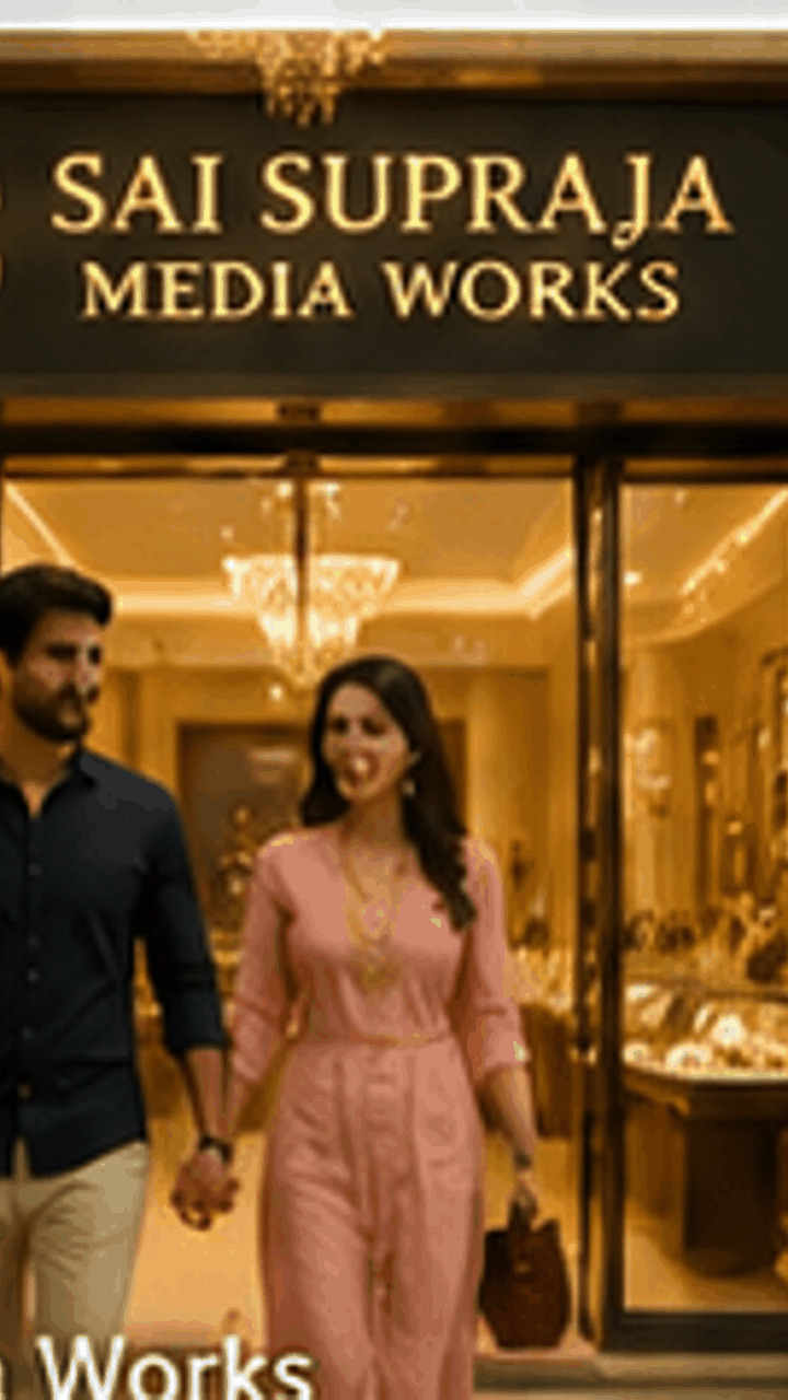 Customers entering a premium jewellery store